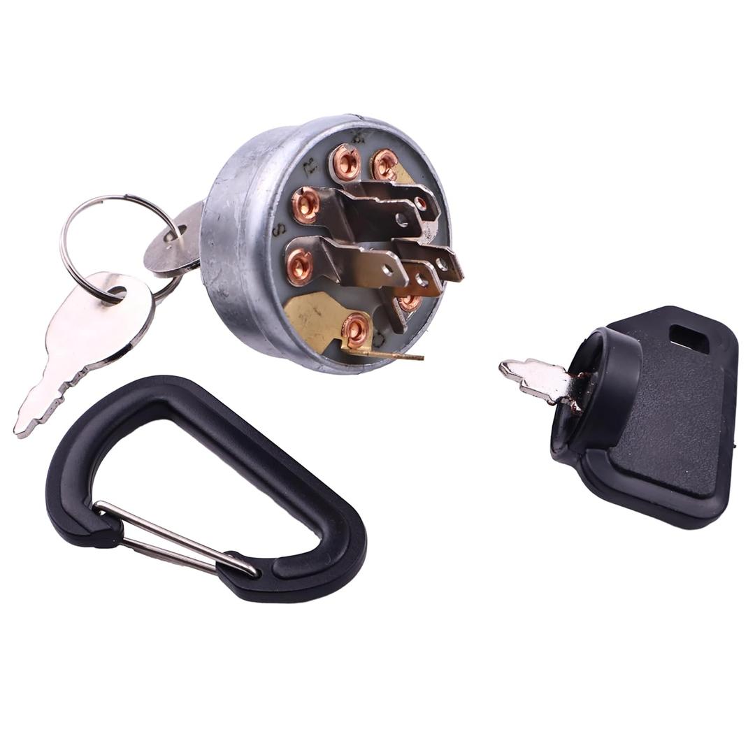 Starter Ignition Key Switch 25 099 02-S, 25 099 04-S Compatible with Kohler CH11 CH12.5 CH14 CH18 CH20 CH22 CH25 M8 M10 M12 M16 M18 M20 Engines