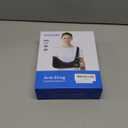 Velpeau Arm Sling Shoulder Immobilizer for Women and Men, fit Left or Right Arm - Rotator Cuff Support Brace - Medical Sling for Shoulder, Clavicle, Elbow Injury (Comfort type, Large: Bust 33.5-41)