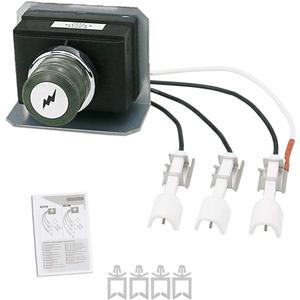 GRISUN 7628 Igniter Kit for Genesis 310 and 320 Gas Grills, 2011 & Newer (Front Mounted Control Panel) Electronic Ignitor, Electrodes Ignitions Kit Weber Genesis 300 Series Gas Grill