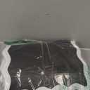 Scalloped Black White Kitchen Mats Rugs Sets of 2 Cushioned Anti Fatigue Floor Mat Waterproof Kitchen Rugs Non Slip Foam Comfort Standing Mat for Sink Laundry (17.3"x30"+17.3"x47")