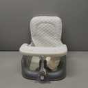 BabyBond Baby Bath Seat with Sitting & Lying 2 Modes, 3Speed Adjustment, Powerful Suction Cups, Infant Bathtub Chair with Soft and Comfortable Towel, Folding and Hanging