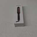 Nimmu Thermal Brush for Blowout Look, 1.5 inch Heated Round Brush, Curling Iron with 10 Temperature Control, Hot Styler Dual Voltage for Travel, Black Gold