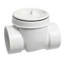 Cinsda 3" PVC Backwater Valve, 3 Inch Back Flow Preventer Valve, Backflow Water Valve Prevents Sewage Backflow