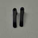 Aluminium Alloy Crank Arm Set -  Left Arm Replacement for Mountain & Road Bikes, Horizontal Square Hole (Black)