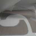 Triangle Coffee Table in Walnut Mid Century Modern Solid Wood Base and Triangle Clear Glass Coffee Table for Living Room Low Minimalist Tea Table Coffee Tables