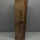 2Pcs Artificial Hanging Plants, Faux Chlorophytum Comosum Hanging Plant with Pot, Artificial Spider for Outdoor Indoor Home Garden