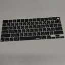 XSKN Japanese Black US Version Keyboard Cover Skin for 2026-2021 MacBook Pro 14 16 inch MacBook Air 13 15 inch with M5/M4/M3/M2/M1 and MacBook Neo