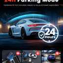 3 Channel Dash Camera for Cars,Triple Lens 4K+1080P+1080P Dash Cam Front Rear Inside,Built-in 5G WiFi & App, Night Vision,24H Parking Mode,Loop Recording,170 Wide Angle,32GB Card Included(Black)