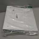 Avery Standard View 3 Ring Binder, 3" Round Rings, 460-Sheet Capacity, 3.5 Inch Wide Spine, 1 White Binder, Ideal for Lightweight Organization and Occasional Referencing (05741)