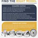 AMI PARTS DG94-03500A/Z Fit for Samsung Gas Stove Knob Replacement (5PCK) and DG94-04167 DG94-03500U Gas Stove Knobs-Models NX60T8111SS NX60T8311SS NX60T8711SS for Samsung Oven Stove knobs (Silver)