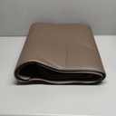 Color&Geometry Anti Fatigue Cushion Padded Kitchen Mat for Floor - 17x29+17x59,Easy Clean, Waterproof & Oil Proof, Anti Slip, Foam Rubber Runner Rug for Front Sink Comfort Standing, Brown Set of 2