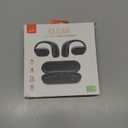 iLive Electronics 16mm Driver Clear Truly Wireless Open Ear Earbuds, Black, IAEBTO34B