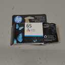 HP 65 Tri-Color Ink Cartridge | Works with AMP 100, DeskJet 2600, 3700; Envy 5000 | Eligible for Instant Ink | N9K01AN