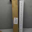 No Drill Cordless Cellular Shade, White, 24" W x 64" H