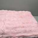 Large Shag Rugs 6 x 8, Pink Area Rug for Girls Kids Living Room Bedroom, Soft Fluffy Fuzzy Plush Carpet, Anti-Skid Shaggy Rug for Home Decor Aesthetic