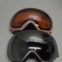 OutdoorMaster Ski Goggles PRO - Frameless, Interchangeable Lens 100% UV400 Protection Snow Goggles for Men & Women