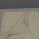 Kevin Textile Throw Pillow Covers Soft Corduroy Decorative Set of 2 Boho Striped Pillow Covers Pillowcases Farmhouse Home Decor for Couch Bed Sofa Living Room 16x16 Inch Beige