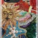 LUMARKE for iPhone 14 Pro Case,Cute Floral Cover,Wireless Charging