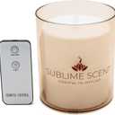 Flameless Essential Oil Diffuser - Corded. It Features an Easy to use 150ml Water Tank, Light on or Off Mode, and a Safety auto-Switch That Prevents it from overheating in case it Runs Out of Water.