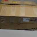 TCL Ceiling Fans with Lights, 52 Inch Low Profile Ceiling Fan with Light and Remote Control, Flush Mount, DC Reversible Motor, Noiseless, 6 Speeds Ceiling Fan for Bedroom (Black)