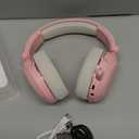 Wireless Gaming Headset, 7.1 Surround Sound, 2.4GHz USB Gaming Headphones with Bluetooth 5.4, 100H Battery, ENC Noise Canceling Mic, RGB Light, Wireless Headset for PC PS5 PS4 Mac Switch (Gray-Pink)