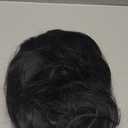 Rugelyss Long Wavy Black Wig with Bang Big Bouffant Beehive Wigs for Women fits 80s Costume or Halloween Party, cap size in 21.5-22 inches