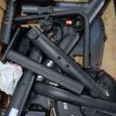 MERACH Exercise Bike, Brake Pad Stationary Bike with Exclusive App, Low Noise Indoor Cycling Bike with 300lbs Weight Capacity, Tablet Mount and Fitness Courses for Weight Loss (Friction-Black)