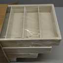 Juexica 4 Pcs Velvet Sunglasses Organizer Tray 6 Grid Sunglass Organizer Velvet Tray Stackable Glasses Display Case for Women Glasses Jewelry Display Watch (Beige)