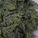 Waydress 1 Pcs 6 Feet Christmas Cedar Garland - Thick & Lush Realistic Artificial Green Faux Cedar Pine Needles Garland for Christmas Winter Home Mantel Fireplace Holiday Party Decor