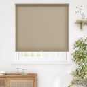 LazBlinds Cordless Cellular Shades, Light Filtering Honeycomb Shades for Home, Thermal Insulation Noise Reduction Blinds for Windows, 28'' W x 48'' H, Taupe