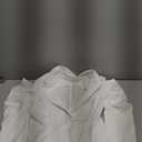 DINGANG Women's Casual Blazers Open Front Puff Sleeve Work Office Jackets Blazer (White) S