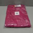 Hanes Womens Sport Performance Fleece Jogger Pants with Pockets (Pink, L)