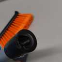 Autovir Extendable Snow Brush & Ice Scraper for Car Windshield | 26" Car Snow Brush with Ice Scraper | Extendable Snow Remover for Cars & SUVs | Snow Scraper for Car Windshield and Windows (Mini Brush-orange)