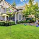 Decorative Garden Stakes Wind Spinners Outdoor Clearance Metal Yard Art Gifts for Women Grandma Mom for Lawn Patio Yard Pathway Driveway Ornaments (Shell)