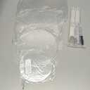 Large 4 Tier Acrylic Glass Round Cake Stand-Cupcake Stand- Dessert Stand-Tea Party Serving Platter-Candy Bar Party Décor, with Rod Feet