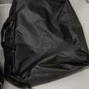 black waterproof tarp (280cm x 115cm x 150cm)