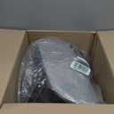 Dog Car Seat for Small Dogs,Detachable Washable Dog Booster Seat Under 30lbs, Pet Car Seat Travel Bed with Storage Pockets and Dog Safety Belt (Black/Grey)