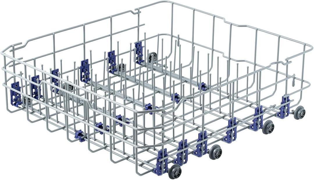 Upgraded 3751DD1001J Dishwasher Lower Rack Replacement for LG Dishwasher Rack LDF5545ST LDF7774ST Dishrack LG Dishwasher Bottom Rack Parts Direct Drive Dish Washer Lower Drawer Wheels