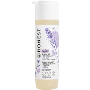 The Honest Company 2-in-1 Cleansing Shampoo Body Wash Gentle for Baby Naturally Derived Tear-free Hypoallergenic Lavender Calm 10 fl oz