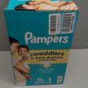 Pampers Swaddlers Diapers, Size 1 (8-14 lbs), 96 Count, Absorbent, Keeps Baby Dry and Comfortable, Skin Safe Disposable Baby Diaper 