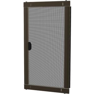 KD Mfit Sliding Screen Door Replacement, Ready-to-Assemble, Easy DIY, Bronze, 36" - PetScreen  Adjustable Patio Screen Door Kit for Openings 78 - 81 Tall  Fits 95% of Doors in U.S.
