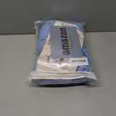 Valances for Windows and Bedroom - Light Sky Blue Rod Pocket Blackout Valances, Pack of 4 (39" W x 20" L)