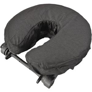 ZMDREAM Pack of 75 Fitted Disposable Massage Headrest Covers Face Rest Cradle Covers Black