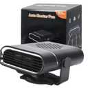 12v car defogging and defrosting heater, car heaters for vehicle, dual cooling and heating, rapid heating, suitable for car, RV, SUV front windshield hot air heater vehicle warm air blower