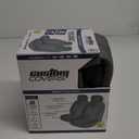 Custom Accessories Gray Bucket Low Back Seat Cover - 40407, Gray