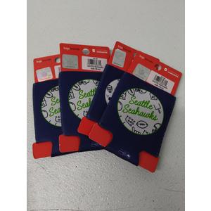 Seattle Seahawks Can And Bottle Cover 4Pack