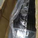 Gisafai 16 Gauge Galvanized Welded Wire Fence 4 ft x 100 ft PVC Coated Hardware Cloth, 2.36" x 2.36" Mesh, Heavy Duty Garden Fencing Roll for Chicken, Dog Yard, Deer Cattle & Animal Protection(Black)