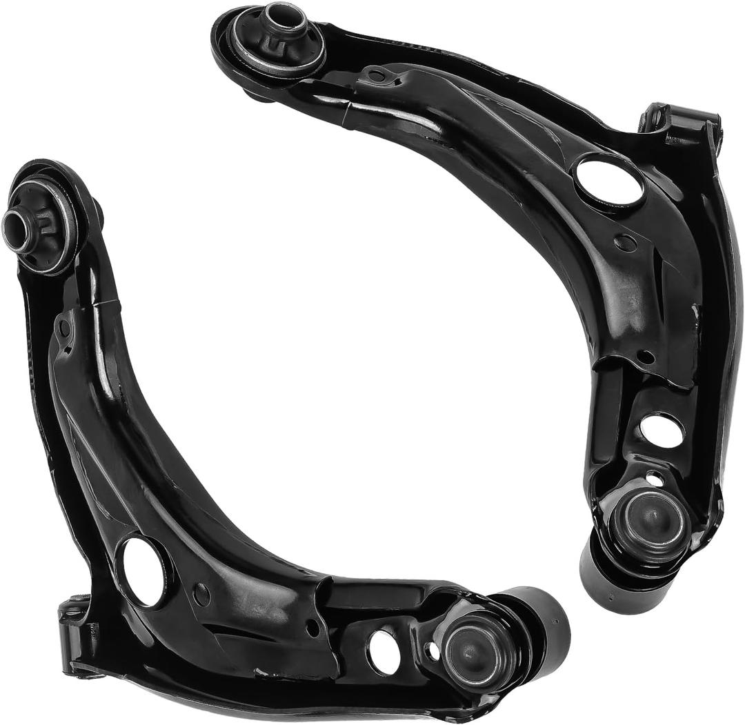 Front Lower Control Arms w/Pre-Assembled Ball Joints Suspension Kit for 2008-2014 Scion xD, 2012-2019 Toyota Prius C, 2007-2019 Toyota Yaris K620572 K620573 (2PCs)