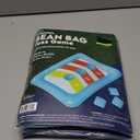 Camlinbo Inflatable Cornhole Board Set Bean Bag Toss Games Swimming Pool Toys for Kids Adults Family Pool Carnival Cornhole Board Toss Games Outdoor Toys