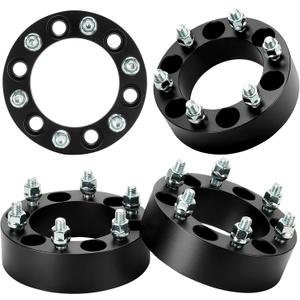 Aeagle 6X5.5 Wheel Adapters, 2" 6x139.7 M12x1.5 Studs 108mm Bore Forged 6 Lug Wheel Spacers for 1995-2023 & 2016-2023 Tacoma, 2000-2006 Tundra 4PCS